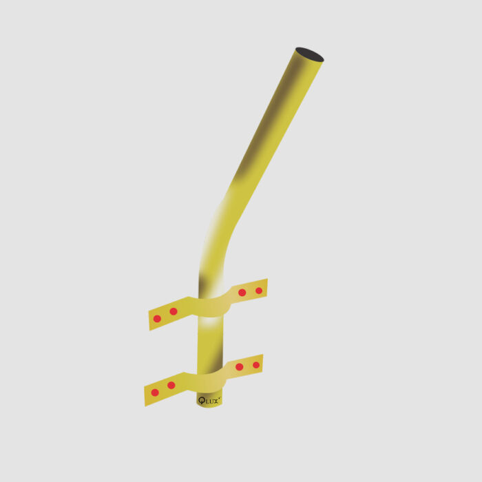 Street Light Wall Stand – 45° – 1.25″ | 30MM - Image 3